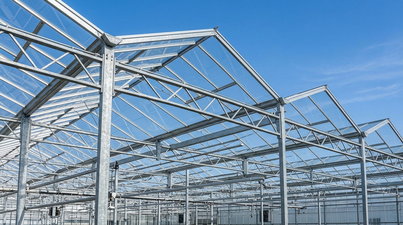 Venlo Sera Çelik Çatı Makası ve Konstrüksiyon Sistemi